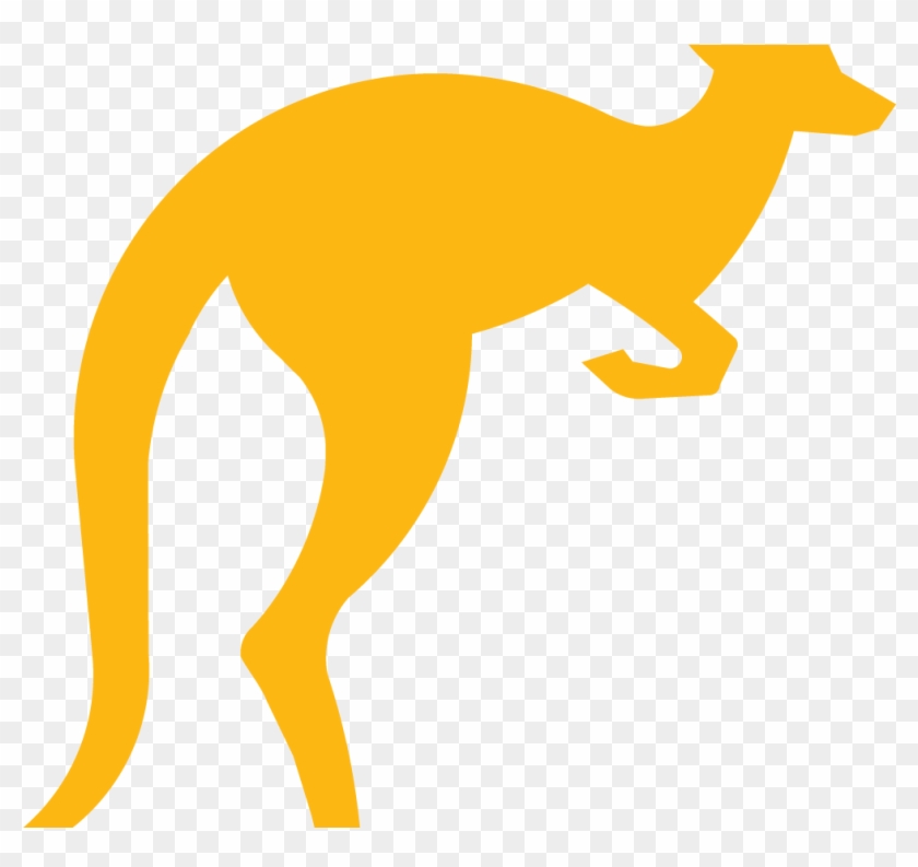 Download Now - Yellow Kangaroo Png Clipart #161274