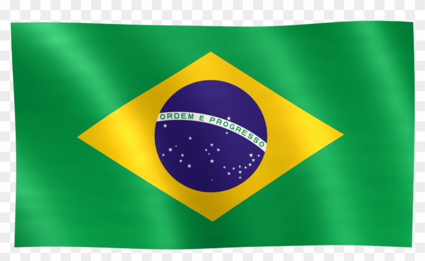 Download - Brazil Flag No Background Clipart #161415