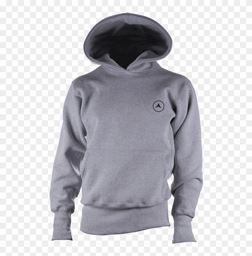 Hyalite Hoodie Heather Grey Small Left Chest 4 1 - Hoodie Clipart