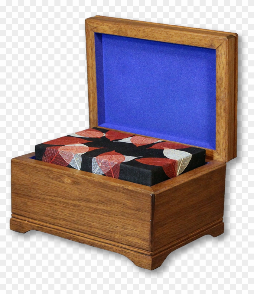 Chest With Autumn Leaves Insert - Plywood Clipart #161614