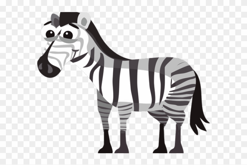 Zebra Png Transparent Images - Cute Cartoon Animals Png Clipart #161658