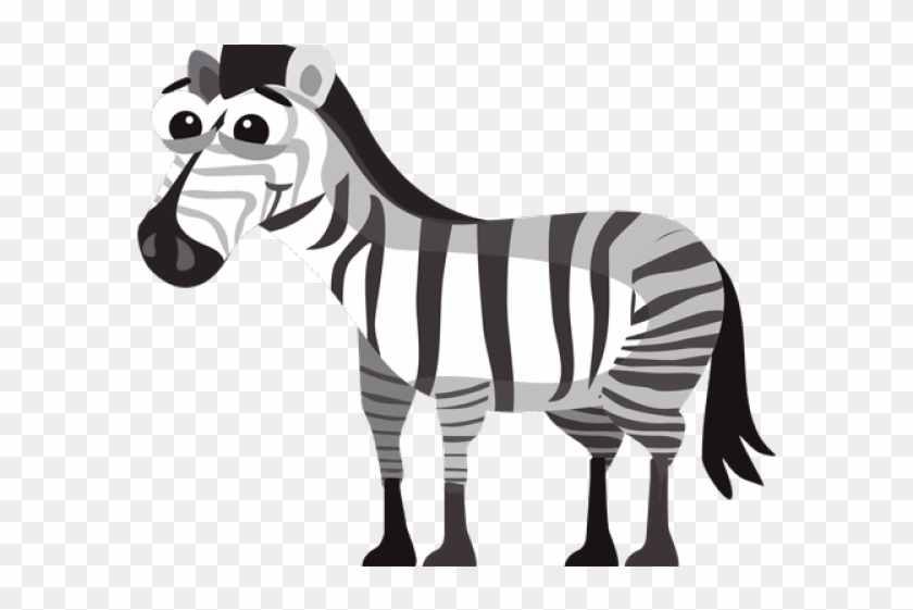Zebra Png Transparent Images - Cute Cartoon Animals Png Clipart
