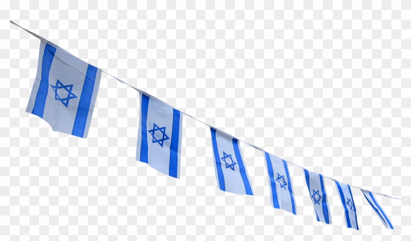 Download - Transparent Israel Flags Png Clipart