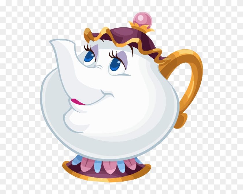 Beauty And The Beast Teapot Png - Beauty And The Beast Mrs Potts Png Clipart