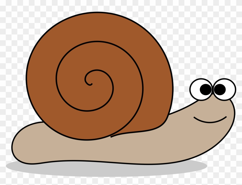 Cartoon Snail Clipart - Snail Clipart - Png Download