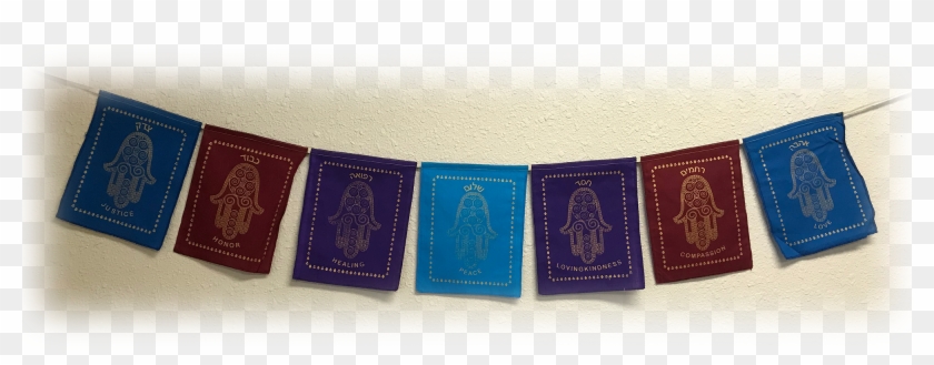 Jewish Blessing Flags Sukkah Decoration From The Sukkah - Postage Stamp Clipart #161804