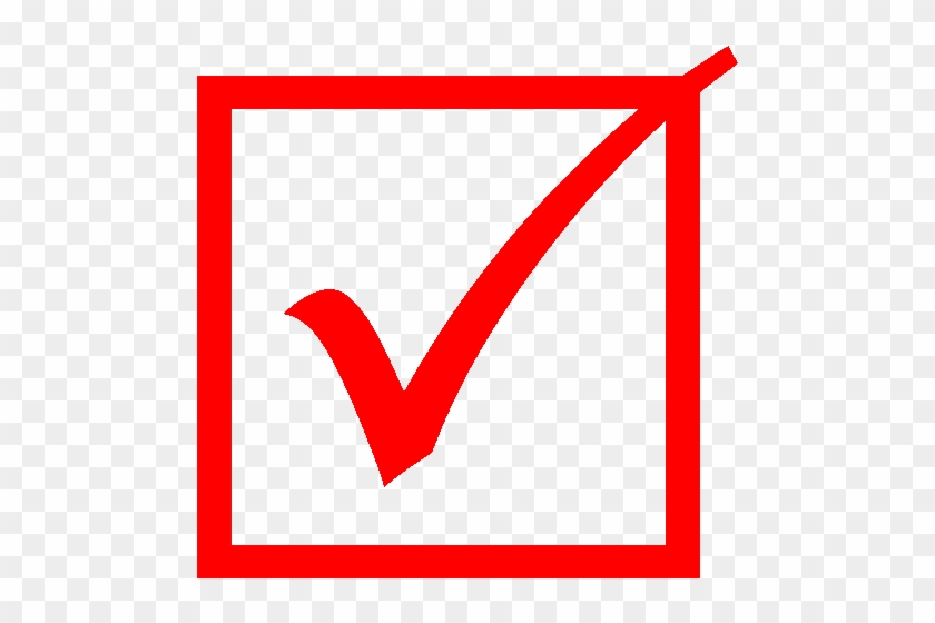 Red Check Mark Clip Art Clipart - Voted Button - Png Download