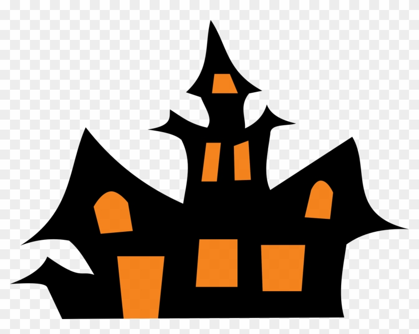 Haunted House - Halloween Bucket List Ideas Clipart