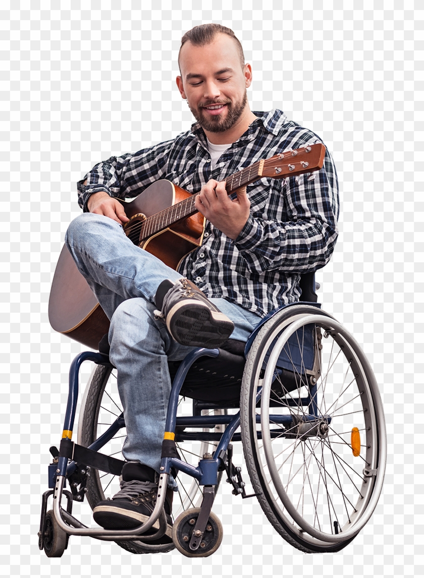 Wheelchair Man Png Transparent Clipart #162658