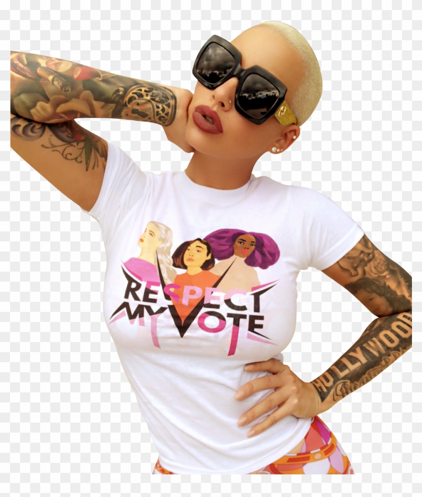 Amber Rose - Amber Rose Respect My Vote Clipart #162698
