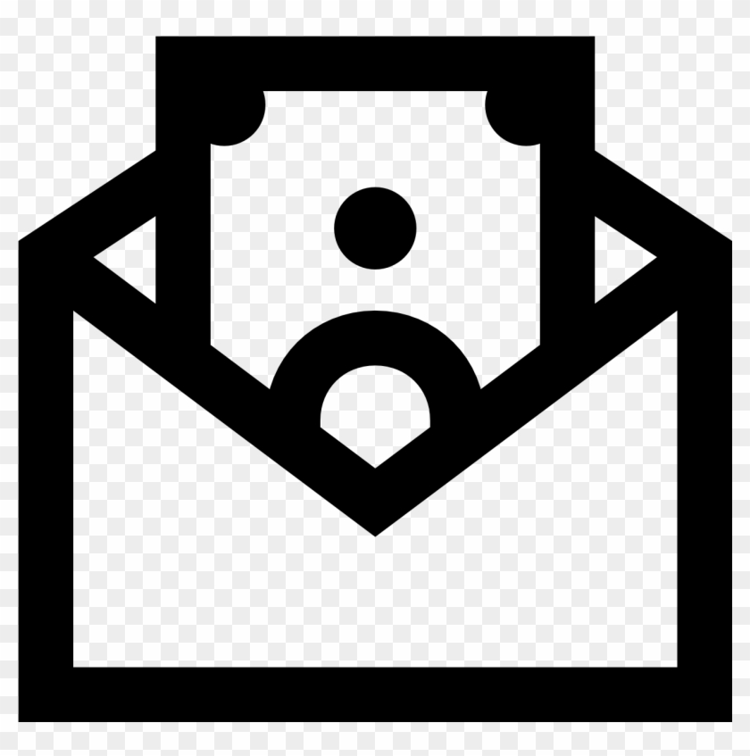 Free Icons Png - Cash In Envelope Icon Clipart