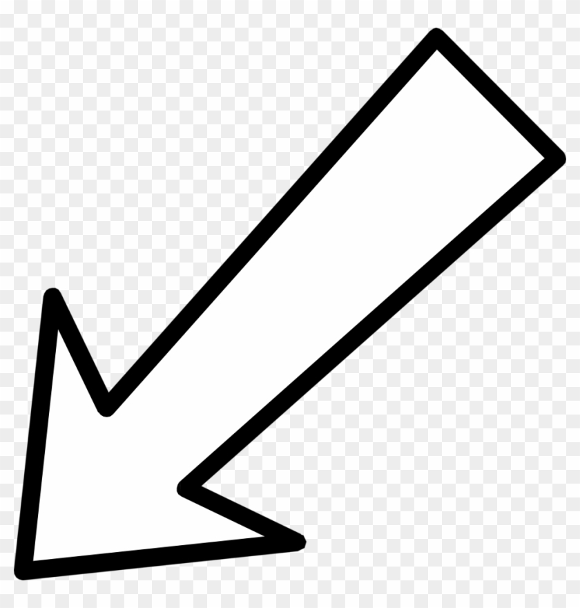 Arrow White Left - White Arrow Transparent Background Clipart