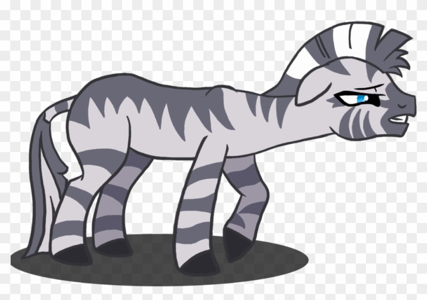 Sad Zebra Cartoon Png Clipart #162812