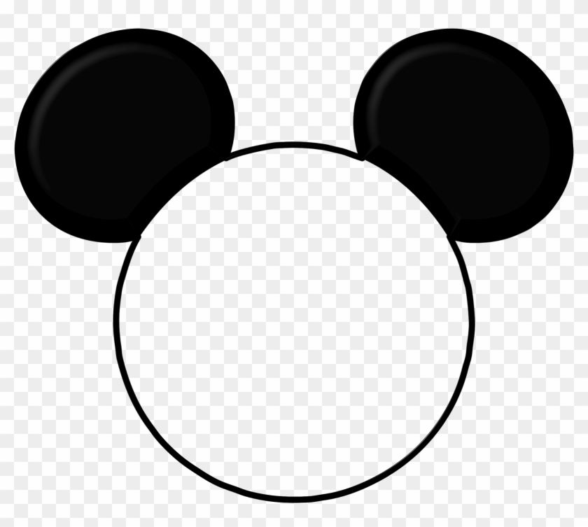 Making Your Own Mickey Head - Mickey Mouse Head Png Transparent Clipart #163009