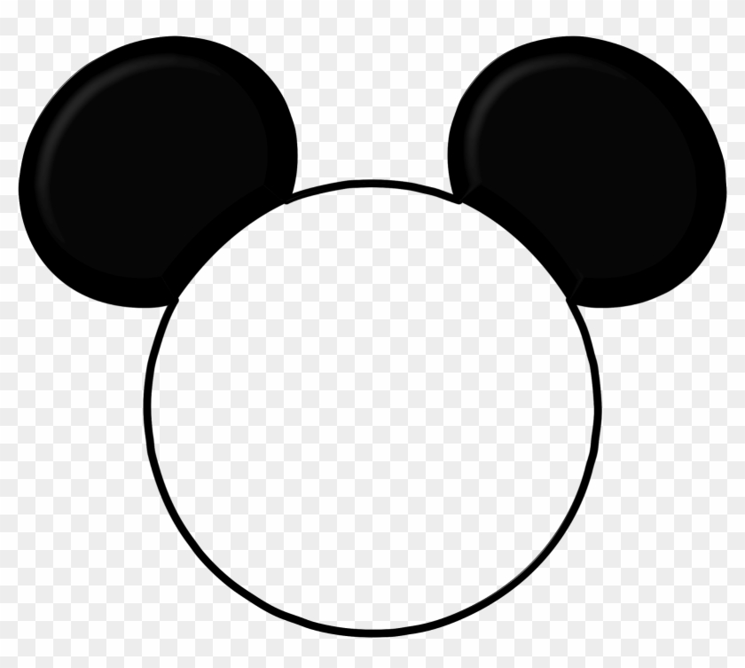 Making Your Own Mickey Head - Mickey Mouse Head Png Transparent Clipart