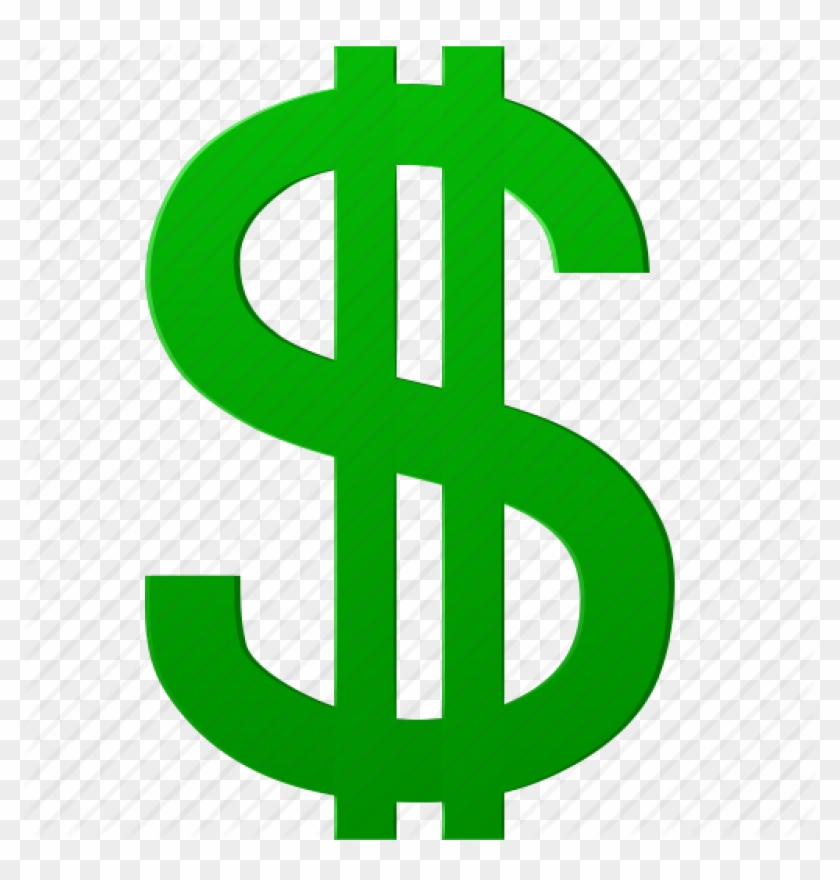 Green Money Sign Green Money Sign Green Dollar Symbol - Transparent Background Money Sign Clipart