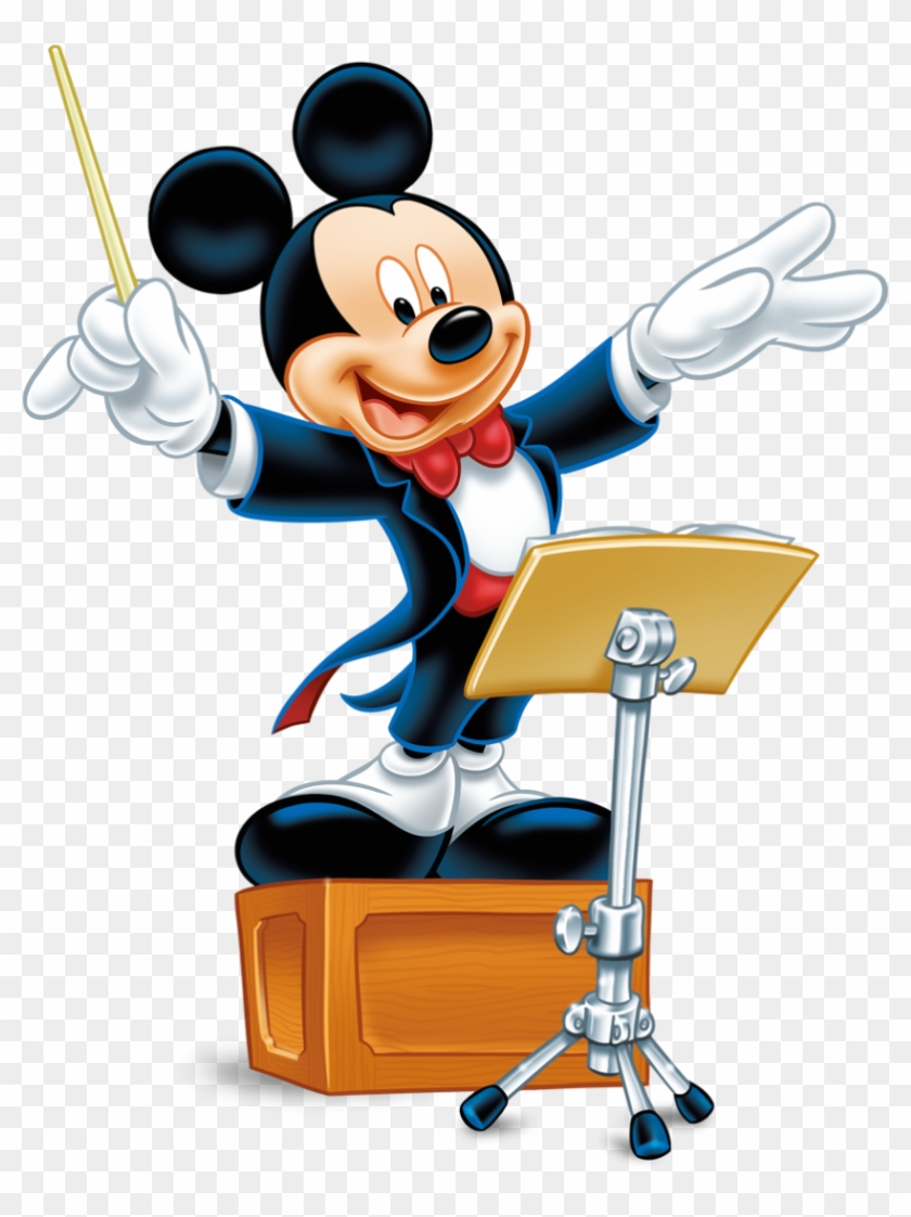 Clip Free Download Gallery Yopriceville High Quality - Mickey Mouse Conductor - Png Download