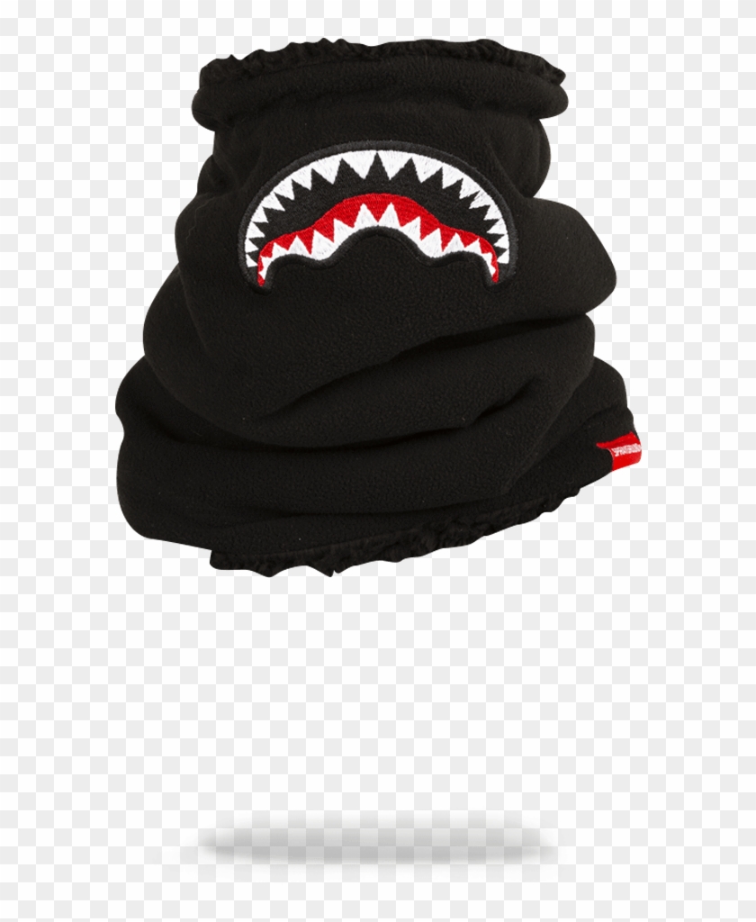 Sprayground Shark Mouth Neck Warmer - Sprayground Neck Warmer Clipart