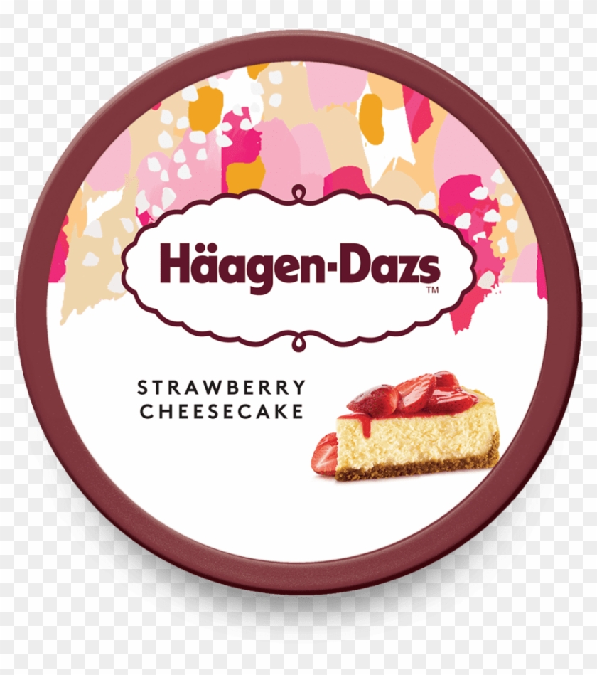 Strawberry-cheesecake - Vanilla Caramel Brownie Haagen Dazs Review Clipart