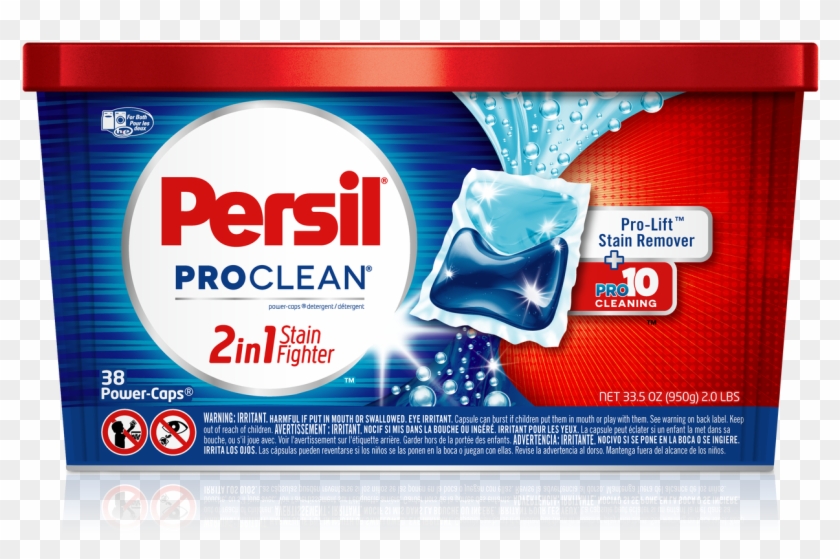 Persil Proclean Power Caps Laundry Detergent 2 In 1 Clipart
