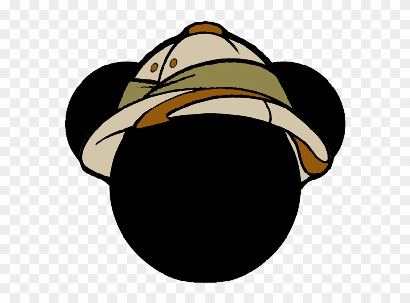 Mickey Mouse Icon Clipart - Mickey Safari Head - Png Download