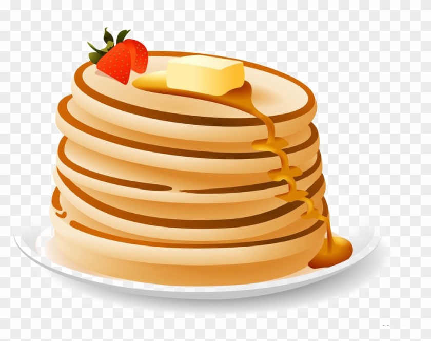 Pancake Png Transparent Image - Cartoon Pancake Png Clipart #163601