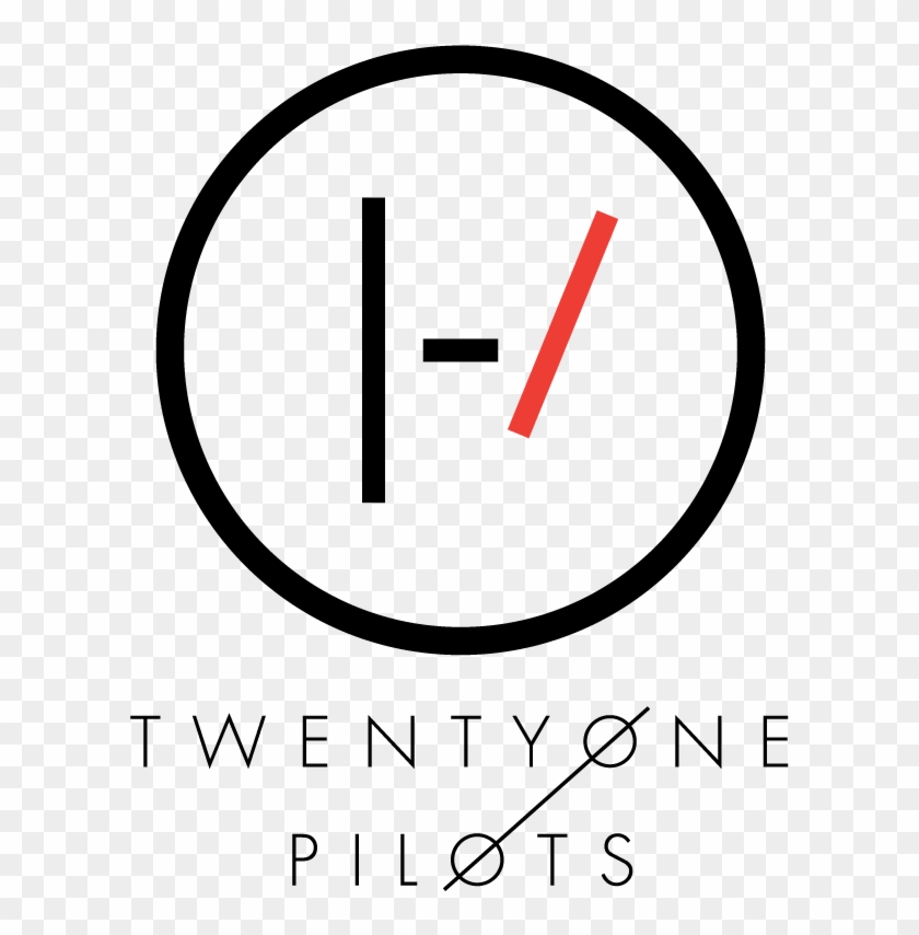 Twenty One Pilots Logo Png - Twenty One Pilots Logo White Clipart #163694