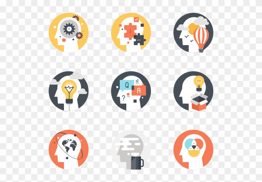 Imagination And Mind Power - Imagination Icon Clipart