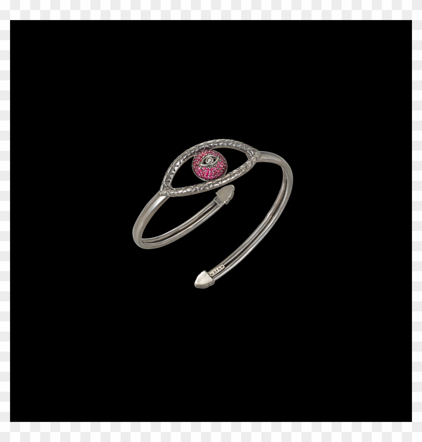 Tychon Evil Eye Cuff Bracelet - Engagement Ring Clipart #163836