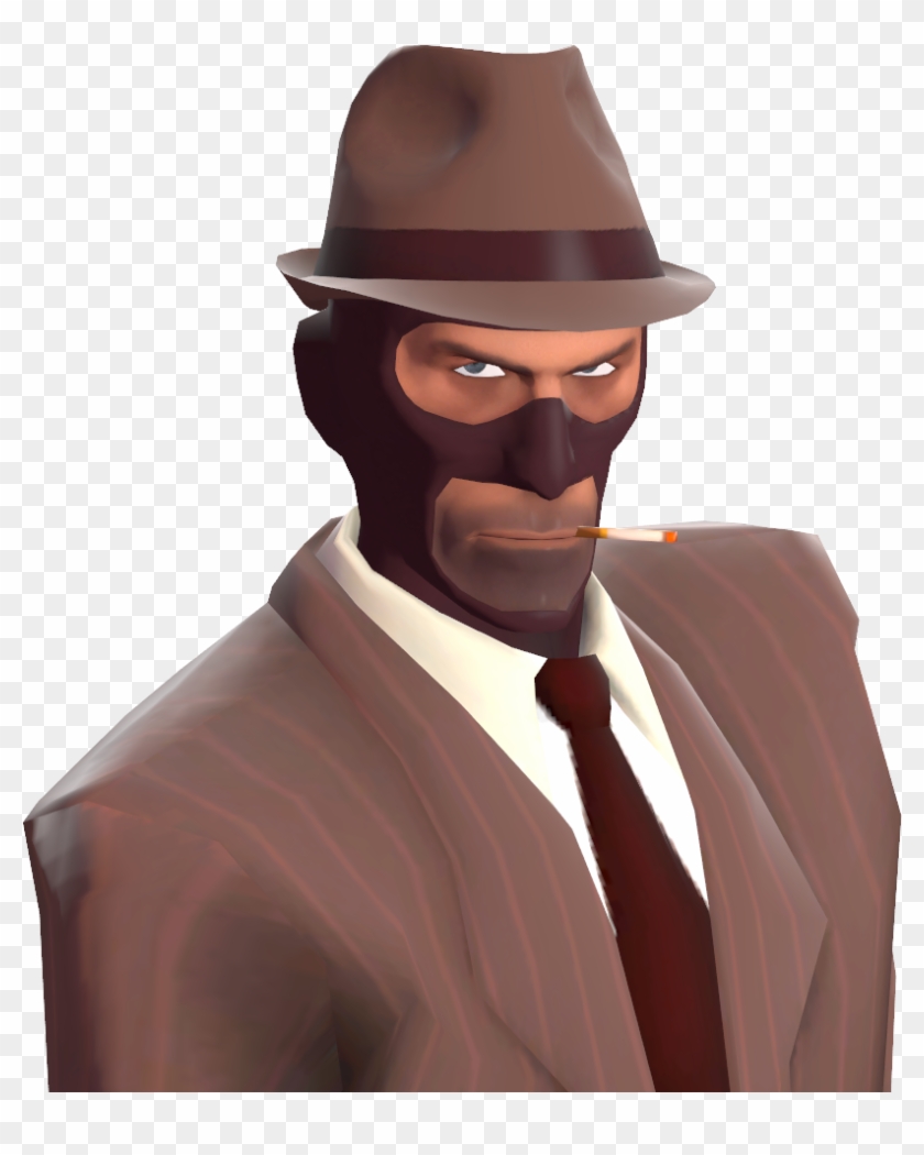 Where Can I Get A Mask Like This - Tf2 Black Fancy Fedora Clipart #163880