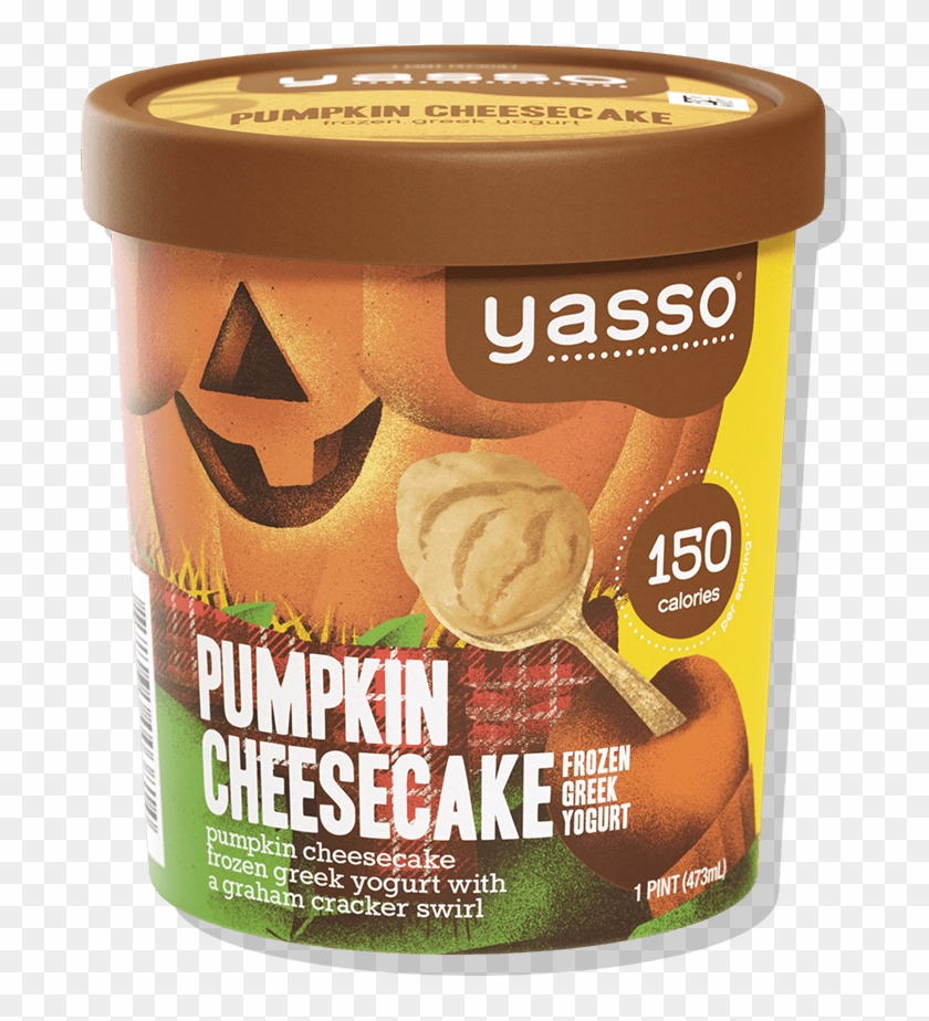 Freaky Good Flavor All Season Long - Yasso Pumpkin Cheesecake Clipart