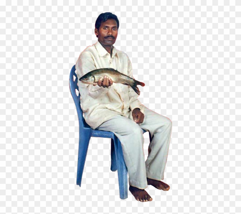 Personfishy Picture - Sitting Clipart