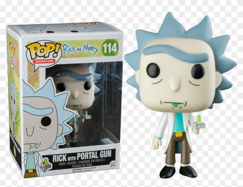 Rick And Morty - Funko Rick And Morty Portal Gun Clipart