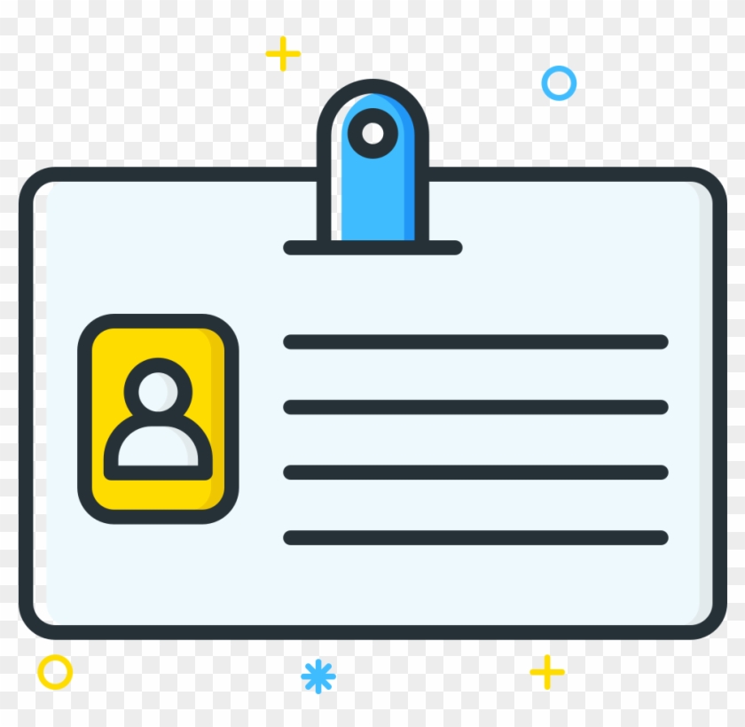 Id Card Icon - Id Card Png Clipart