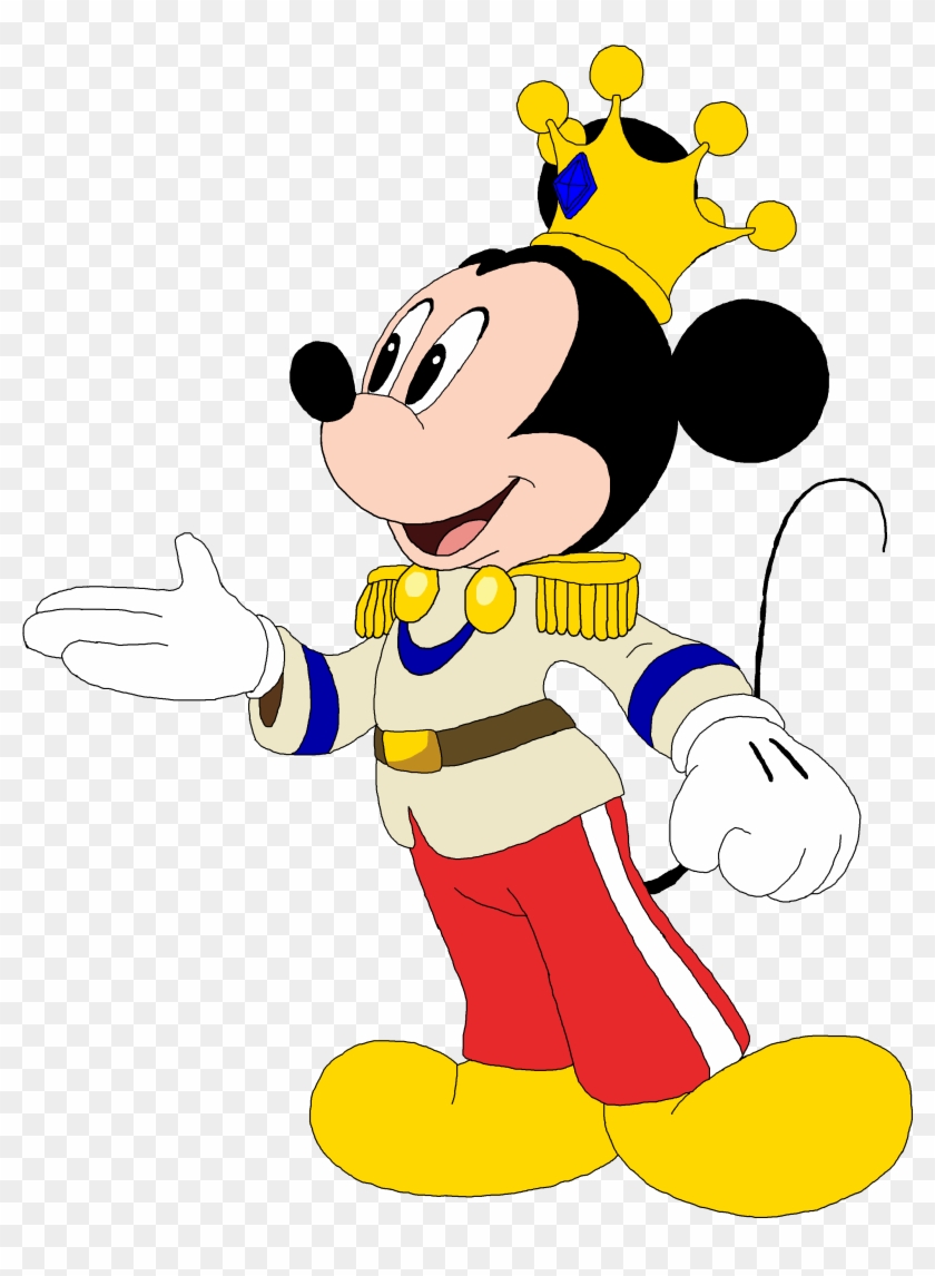 Mickey Mouse Clipart Royal Imagen De Mickey Principe Png Download Pikpng