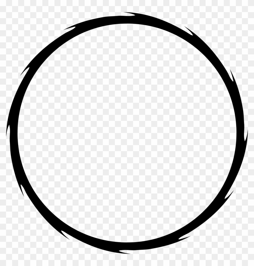 Can I Use Silhouette Of Mickey Mouse Ears On My Designs - Round Decorative Border Png Clipart #164522