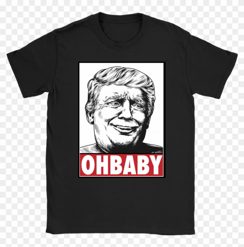 Innocent Trump "obey Style" - Black Anvil Shirt Clipart