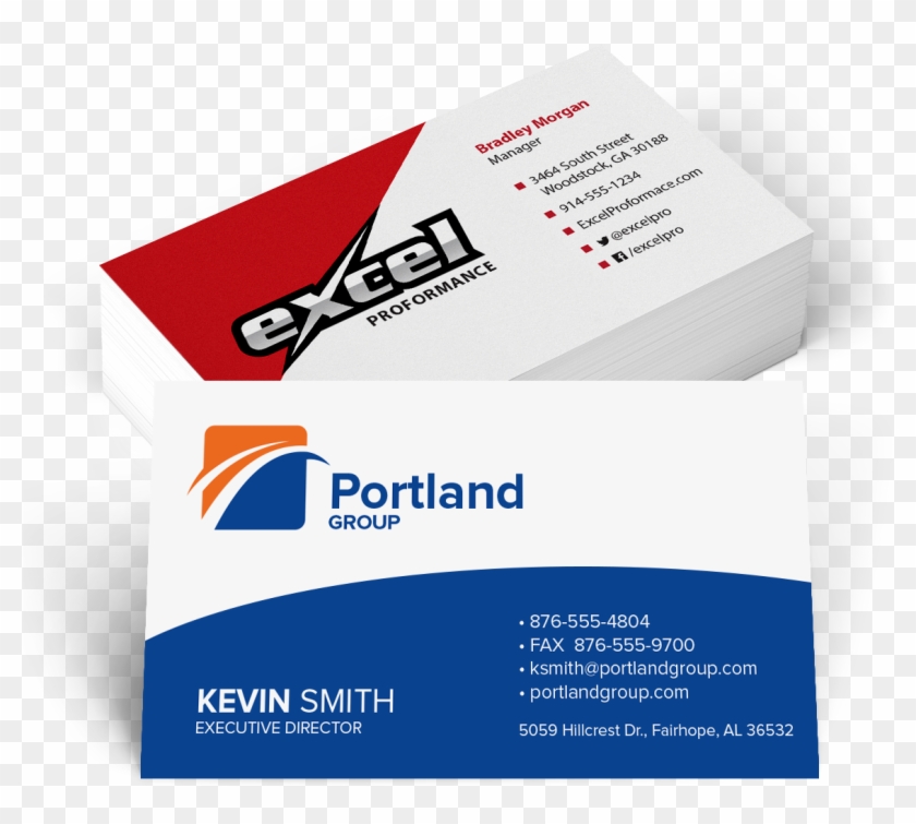 Business Card Png Photos - Standard Business Card Logo Clipart