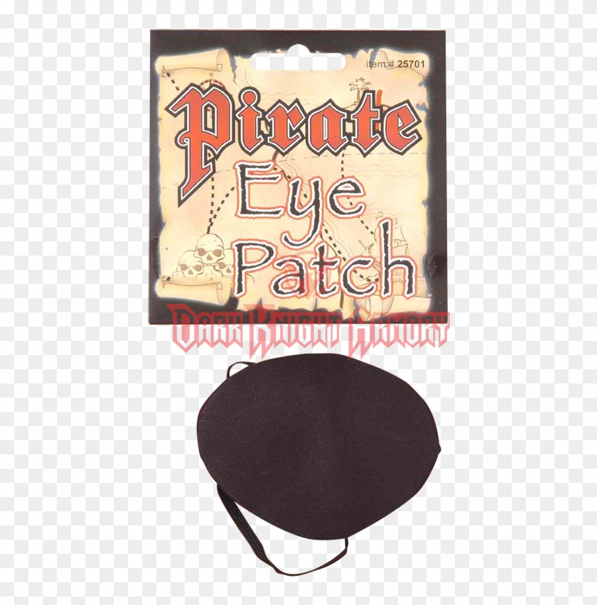 Satin Pirate Eye Patch - Eyepatch Clipart