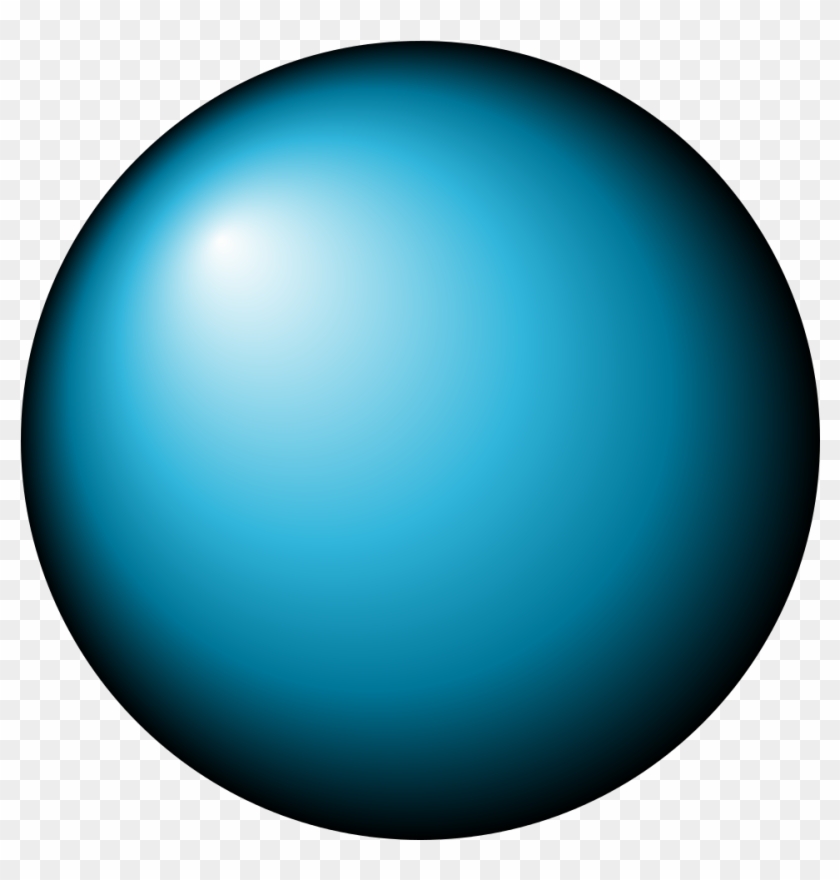 File - Cyan Pog - Svg - Sphere Clipart