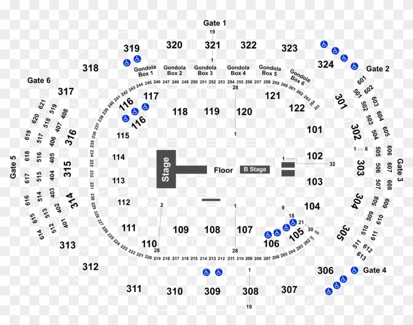 200% Money-back Guarantee - Scotiabank Arena Section 307 Clipart