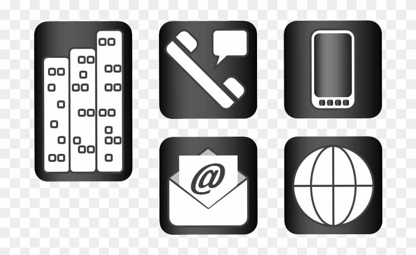 Passion And Will Business Card Icons - Emblem Clipart
