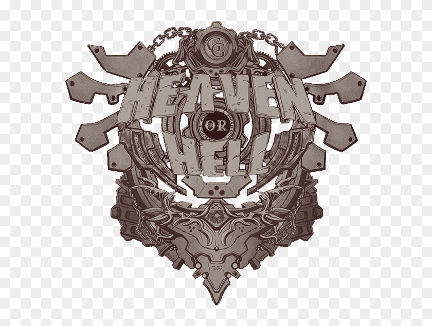 Heaven Or Hell Transparent Png - Heaven Or Hell ギルティ ギア Clipart #165222