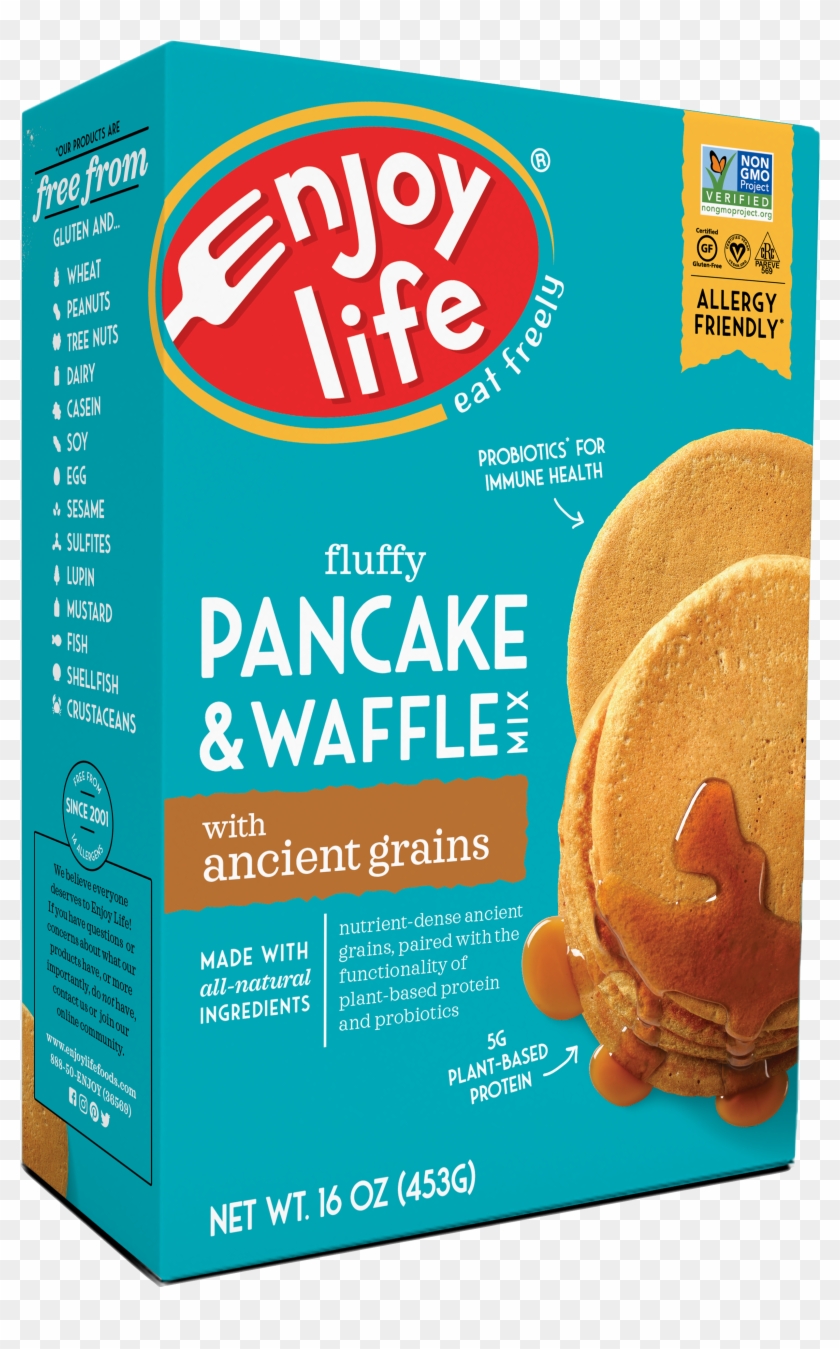 Enjoy Life Foods Gluten Free & Allergy Friendly Pancake Clipart