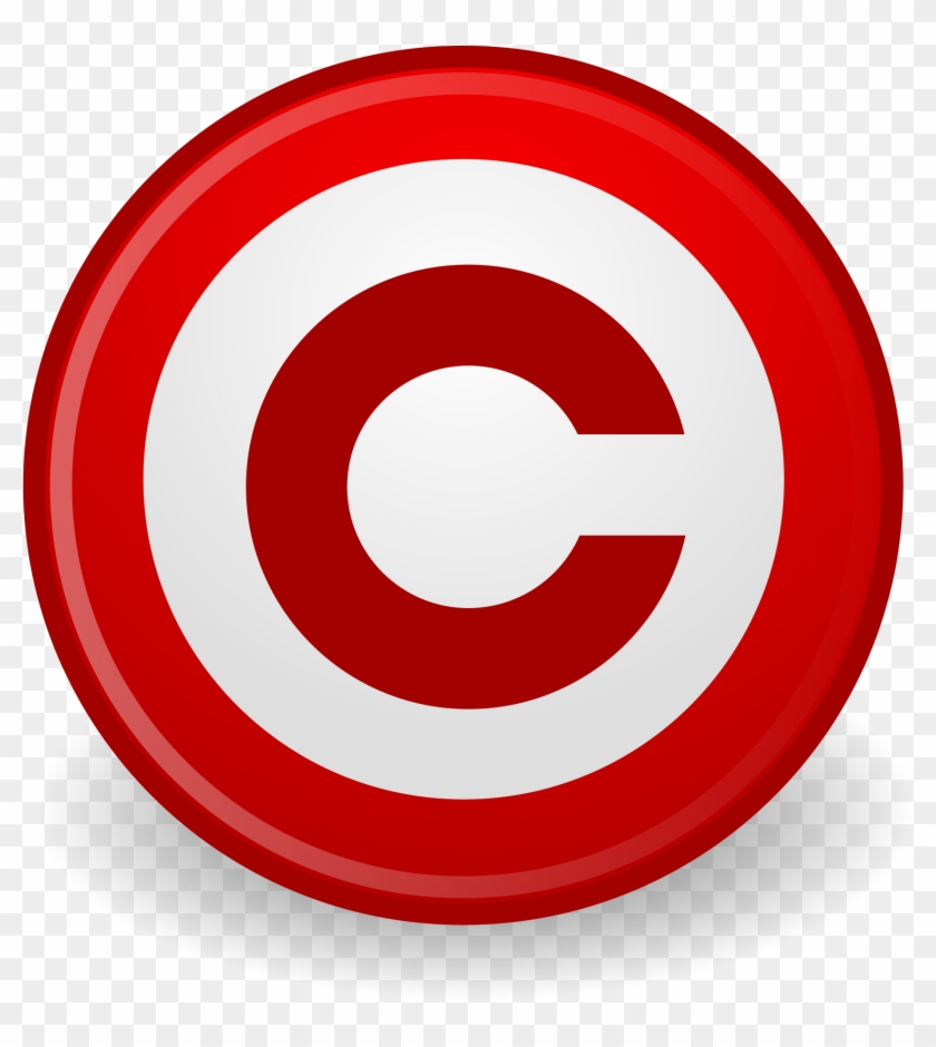 Notcommons Emblem Copyrighted - Copyright Png Logo Clipart