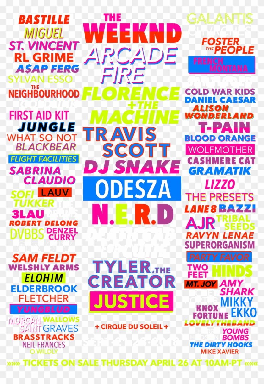 Travis Scott To Headline At Life Is Beautiful Festival - Vegas Life Is Beautiful 2018 Clipart #165388