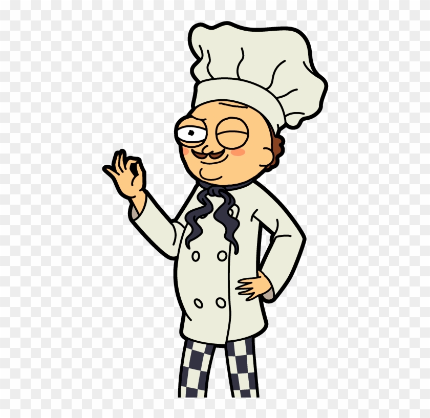 Rick And Morty Clipart Different Kind - Pocket Mortys Chef Morty - Png Download #165407