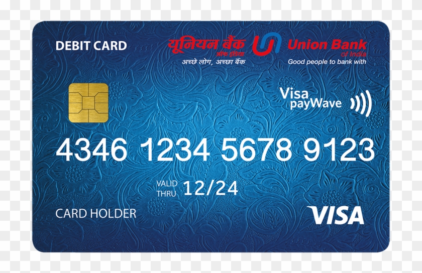 Contactless Debit Card - Bank Of India Atm Card Clipart