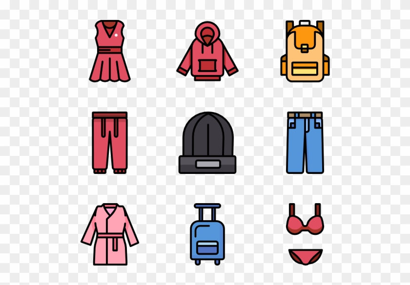 Clothes Transparent Image - Clothes Cartoon Png Clipart