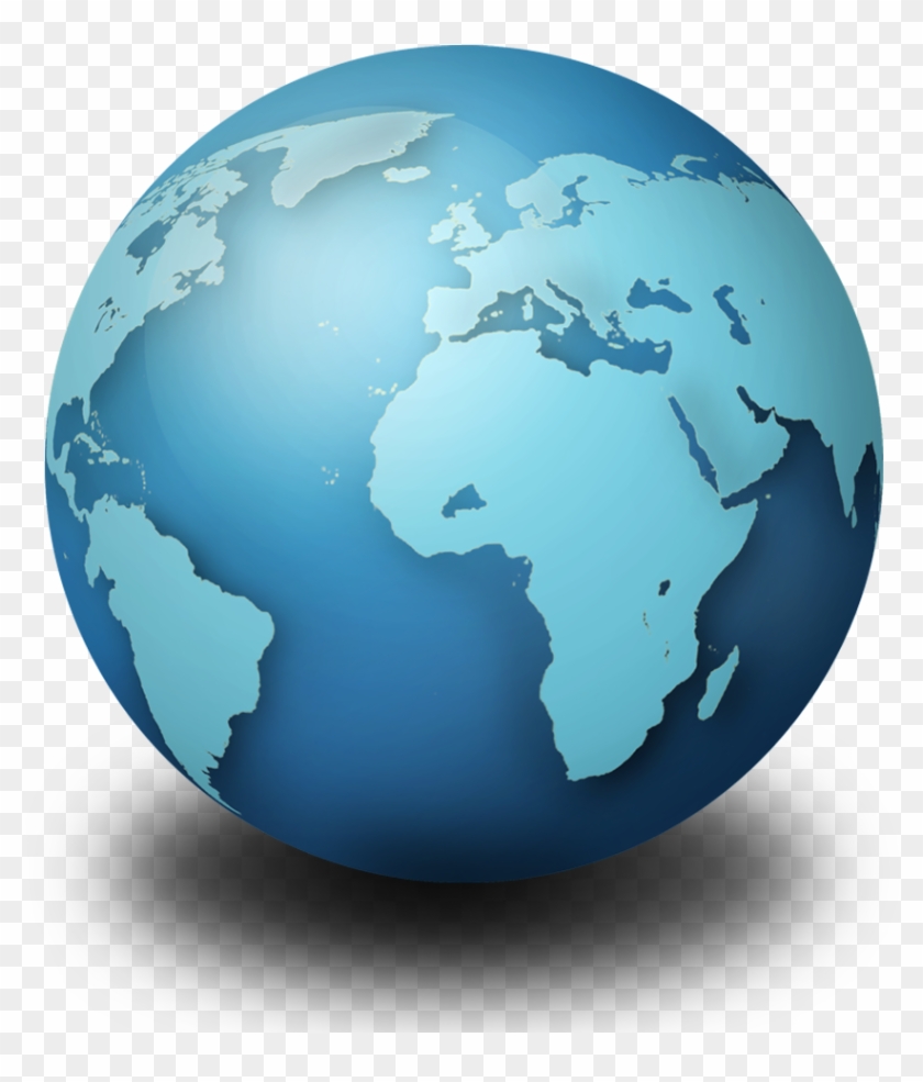 Free Icons Png - World Globe Clipart